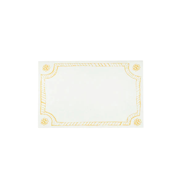 Berry & Thread Place Card Set/12 | Daffodil