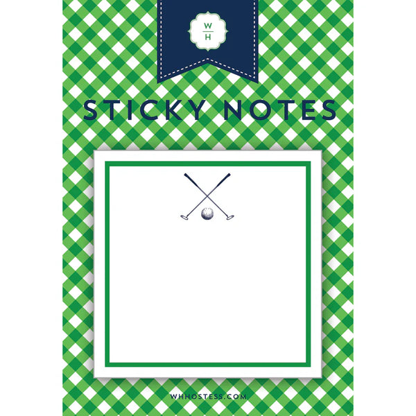 Golf Single Sticky Note