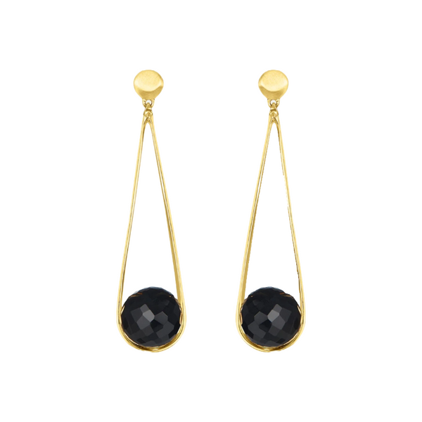 Ipanema Earrings | Black Onyx