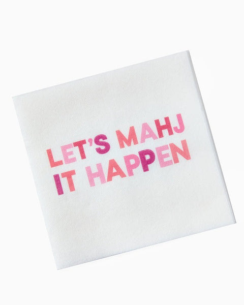 Let's Mahj Napkins