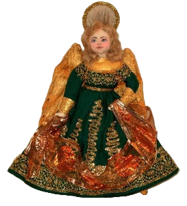 Green and Gold Angel