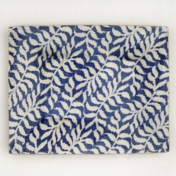 Charcuterie Tray | Fern Cobalt