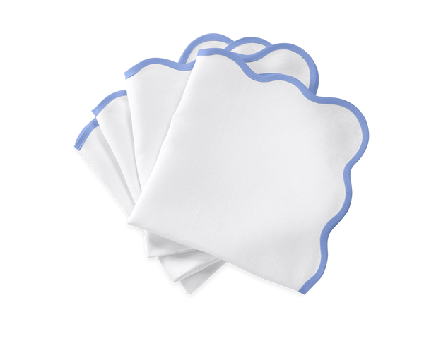 Scallop Edge Napkin | Sky Blue