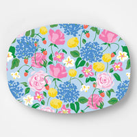 Serving Platter | Strawberry Floral