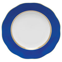 Silk Ribbon Dessert Plate | Cobalt