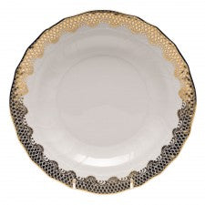 Fish Scale Dessert Plate | Gold