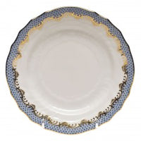 Fish Scale Bread & Butter Plate | Light Blue