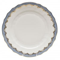 Fish Scale Dinner Plate | Light Blue