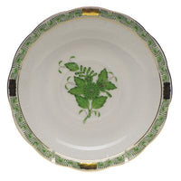 Chinese Bouquet Tea Saucer | Green