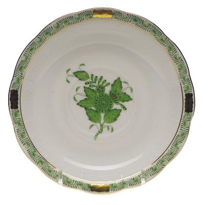 Chinese Bouquet Tea Saucer | Green