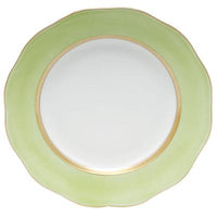 Silk Ribbon Dessert Plate | Lime