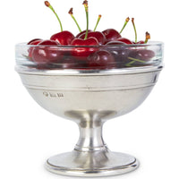 Dessert Dish W/Glass