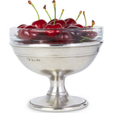 Dessert Dish W/Glass