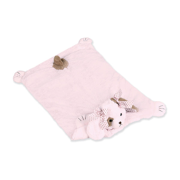 Wiggles Pink Puppy Belly Blanket