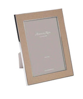 Faux Shagreen Frame 5 x 7 | Sand