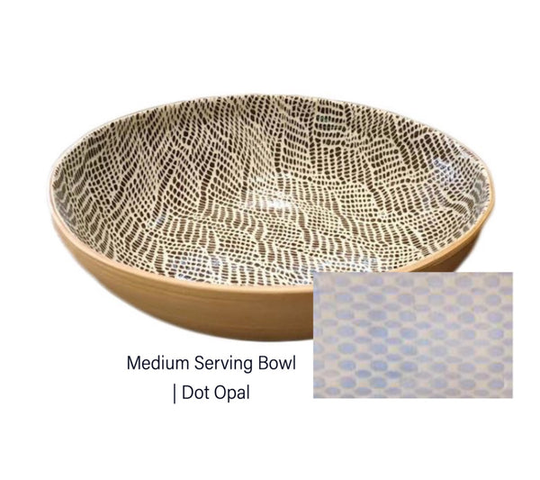 Medium Serving Bowl | Dot Opal