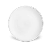 White Dessert Plate | Soie Tresse