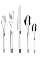 Conty White Flatware | 5PPS