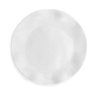 Ruffle Melamine Dinner Plate | White