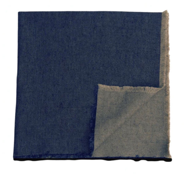 Washed Fringe Edge Napkin | Indigo