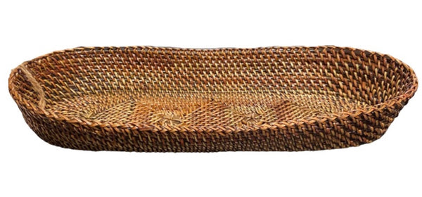 Oval Baguette Basket with Edging