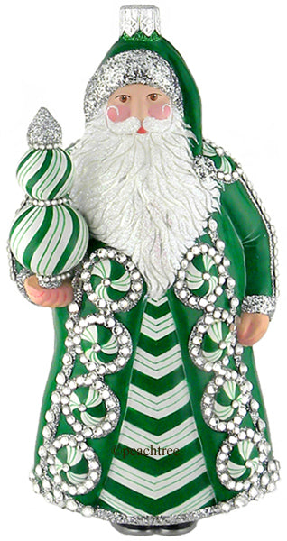 Gustave Santa | Green & White Peppermint