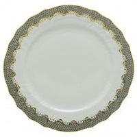 Fish Scale Service Plate | Gray