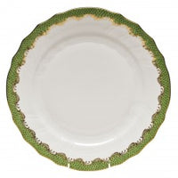 Fish Scale Dinner Plate | Green