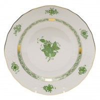 Chinese Bouquet Dessert Plate | Green