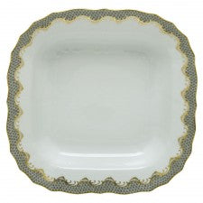 Fish Scale Square Fruit Dish | Gray