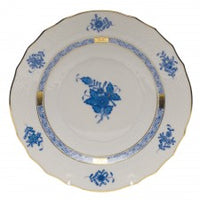 Chinese Bouquet Salad Plate | Blue