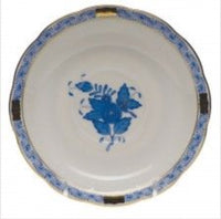 Chinese Bouquet Tea Saucer | Blue