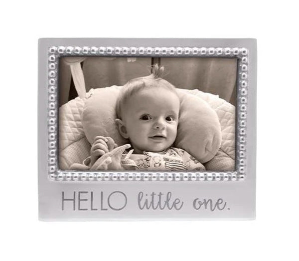 Hello Little One Beaded Frame | 4 x 6
