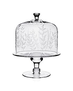 Fern Cake Dome & Stand