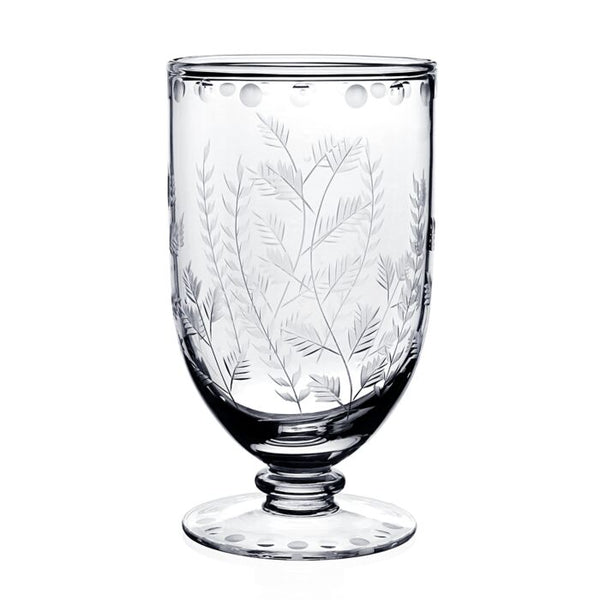 Fern Footed Vase