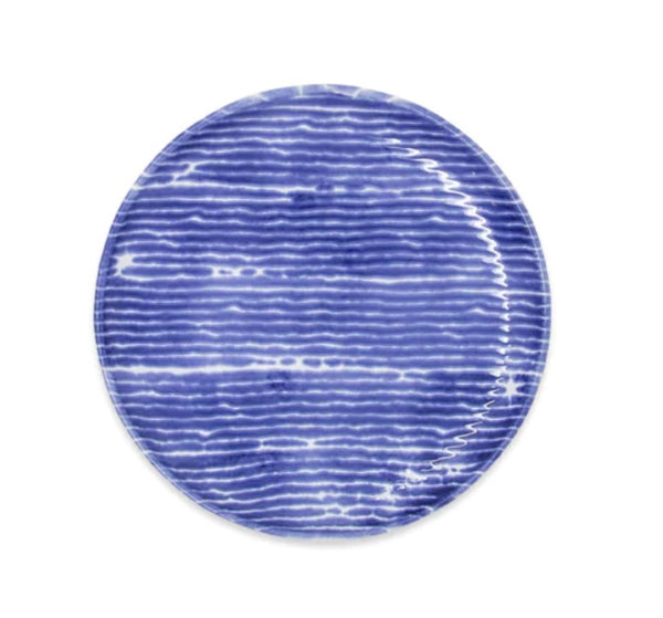 Santorini Cocktail Plate | Stripe