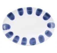 Santorini Small Oval Platter | Dot