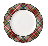 Stewart Tartan Dinner Plate