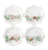 North Pole Dessert Plate | Set 4