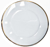 Simply Elegant Dinner Plate | Gold