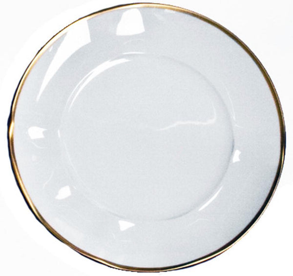 Simply Elegant Dinner Plate | Gold