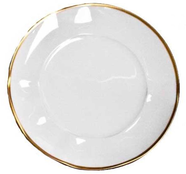 Simply Elegant Salad Plate | Gold