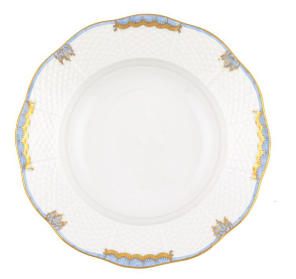 Princess Victoria Rim Soup Plate | Light Blue