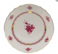 Chinese Bouquet Dinner Plate | Raspberry