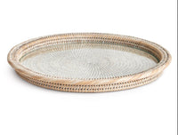 Burma Rattan Serving Platter