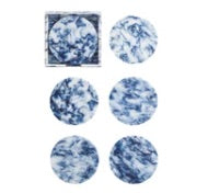 Wave Drink Coasters | Navy
