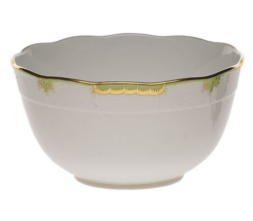 Princess Victoria Round Bowl | Green
