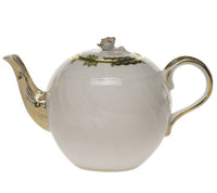 Princess Victoria Tea Pot with Rose | Green