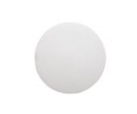 Linen Braid 15" Round Placemat | White