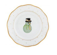 Dessert Plate | Snowman